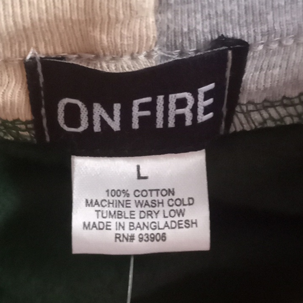 On Fire Color Block Sweatpants - Picture 6 of 6